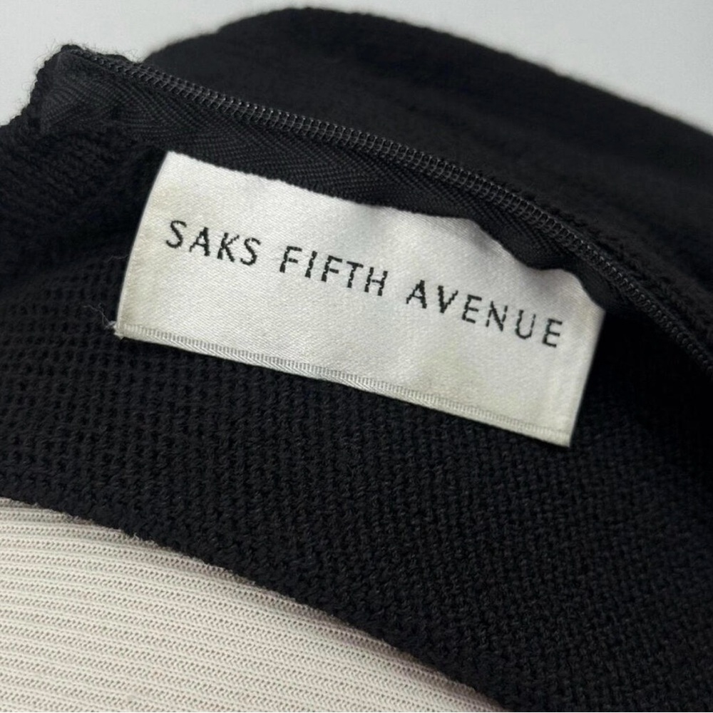 Women's Saks 5th Ave Vintage Don Sayres Wellmore Black Wool Blend Knit
Dress 12 - Picture 5 of 6